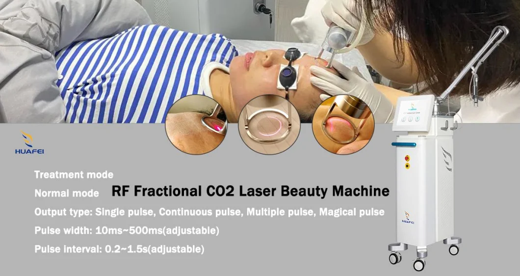 Fractional CO2 Laser Machine Continuous Wave with Efficient Skin Coagulation for Surgical Cut