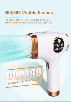 Private Label Home Use Beauty Intense Pulsed Light Tragbares IPL-Haarentfernungsgerät Professionelle Laser-Haarentfernung Haarausfall